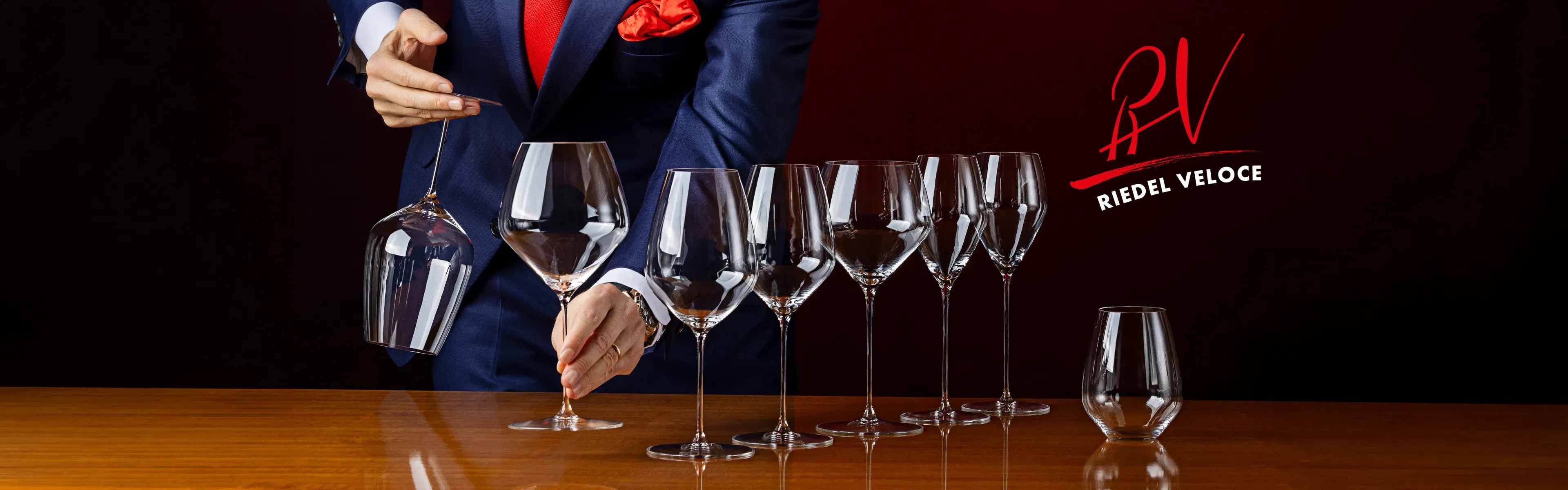 riedel Veloce serie sklenic